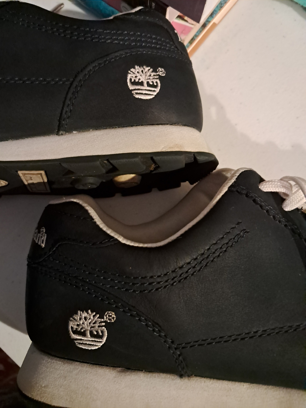 Timberland Metro Slim "Tanisha" Dark Navy Leather Casual Sneakers